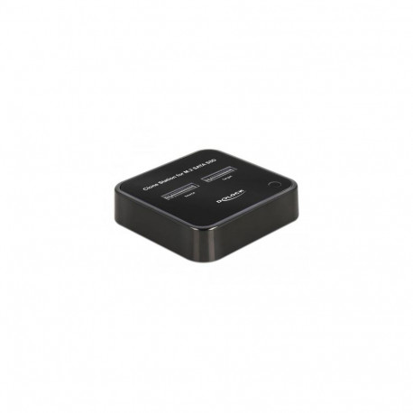 DeLOCK M.2 Docking Station for 2 x M.2 SATA SSD with Clone function
