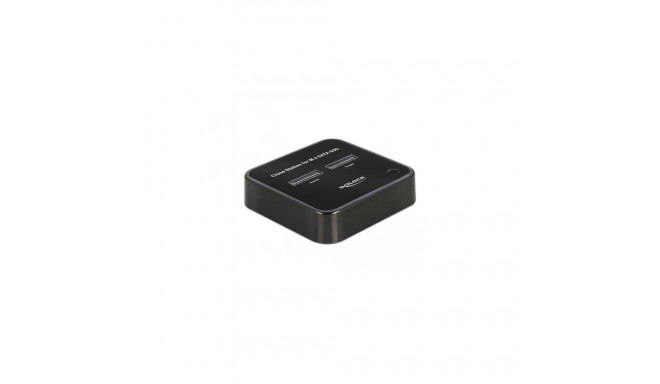 DeLOCK M.2 Docking Station for 2 x M.2 SATA SSD with Clone function