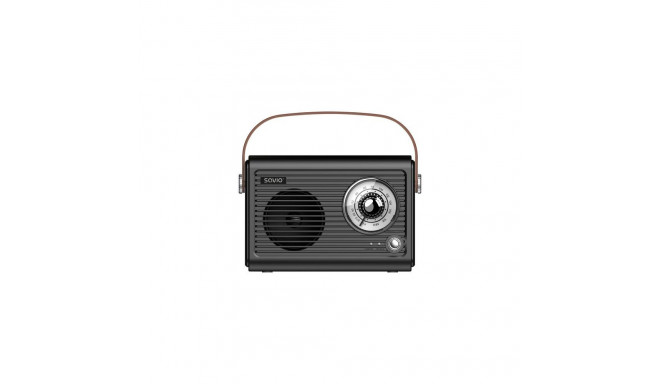 Savio RS-01 radio Portable Analog Black