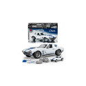 Mattel Brick Shop Hot Wheels Corvette Grand Sport Building Toy Kit (918 Pieces), for Collectors