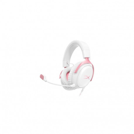 HyperX Cloud III - Gaming Headset (White/Pink)