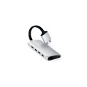 Satechi ST-TCDMMAS laptop dock/port replicator USB 3.2 Gen 1 (3.1 Gen 1) Type-C Silver