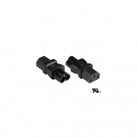 Alcasa PA-0630S power plug adapter C6 C13 Black