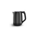 Tefal Subito KO5S08E0 electric kettle 1.7 L 2400 W Black, Stainless steel