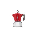 Bialetti Moka Induktion Moka pot 0.28 L Red, Stainless steel