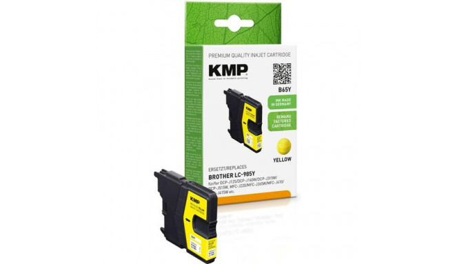 KMP B65Y ink cartridge 1 pc(s) Compatible Yellow