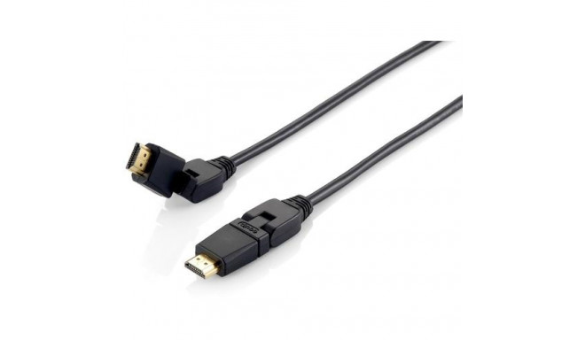 Equip Swivel HDMI 2.0 Cable, 1m, Swivel plug