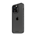 PanzerGlass ® ClearCase Transparent w. Black Frame &amp; D3O® iPhone 15 Pro Max