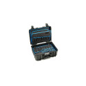 B&amp;W Cases JET 5000 Black, Blue Polypropylene (PP)