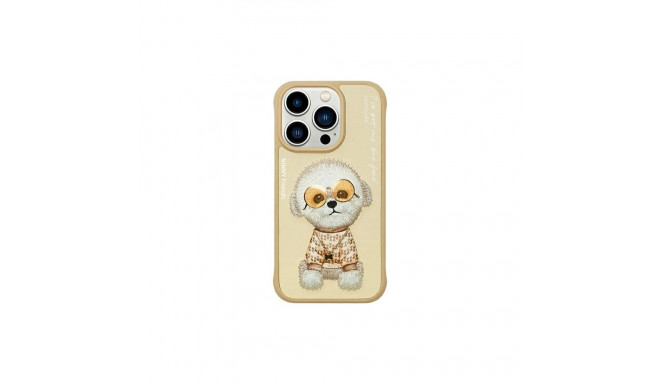 Nimmy Glasses Cool Case for iPhone 15 Pro Max - Beige