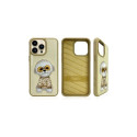 Nimmy Glasses Cool Case for iPhone 15 Pro Max - Beige