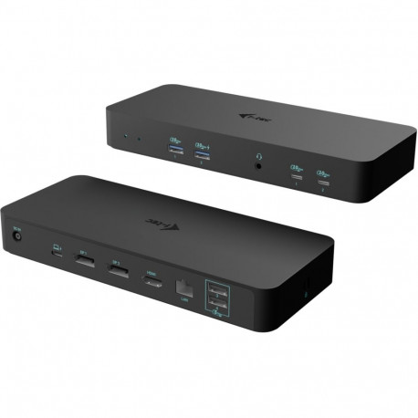 "I-TEC USB-C Intelligent Triple Display Docking Station 1xHDMI 2xDP 1xGLAN 2xUSB-C Gen2"
