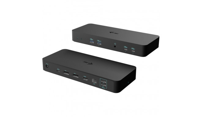 "I-TEC USB-C Intelligent Triple Display Docking Station 1xHDMI 2xDP 1xGLAN 2xUSB-C Gen2"