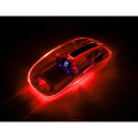 "MANHATTAN Funkmaus USB-A 4Tasten RGB LED weiß transparent"