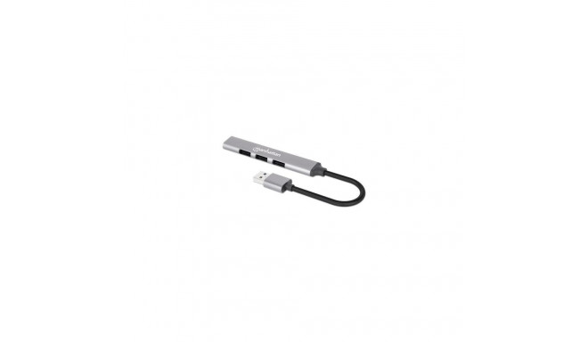 "MANHATTAN 4Port USB-A Hub 3x480Mbit/s 1xGbit/s USB-A Stecker"