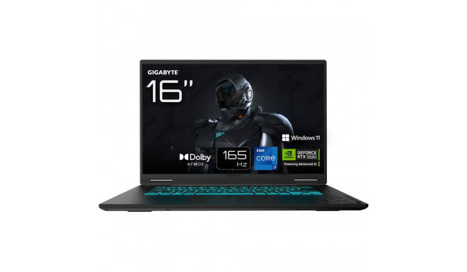 "GIGABYTE Gaming A16 Intel® Core i7-13620H Gaming Notebook 40,6 cm (16"""")"