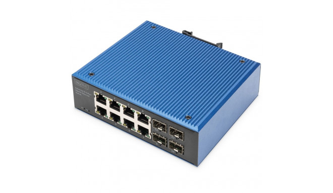 "Digitus 8+4P Industrial Gigabit Ethernet Switch"