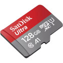 "CARD 128GB SanDisk Ultra microSDXC 140MB/s +Adapter"