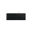 "CHERRY STREAM PROTECT KEYBOARD Corded US-Layout schwarz"