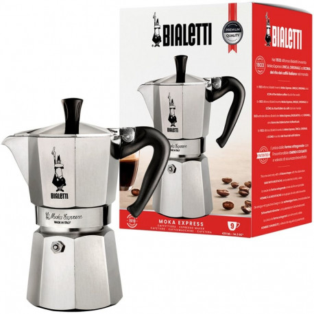 "Bialetti Mokka-Express Kanne 0,23l 4 Tassen Aluminium"