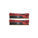 "16 GB Patriot DIMM 2666 (2x 8 GB) Dual-Kit (rot/schwarz, PVE2416G266C6K, Viper Elite II, INTEL XMP)