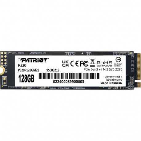 "Patriot 128GB M.2 P320 PCIe 3.0 NVME 1600/1000 PE995"