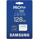 Samsung mälukaart microSDXC 128GB PRO Plus UHS-I U3 + adapter
