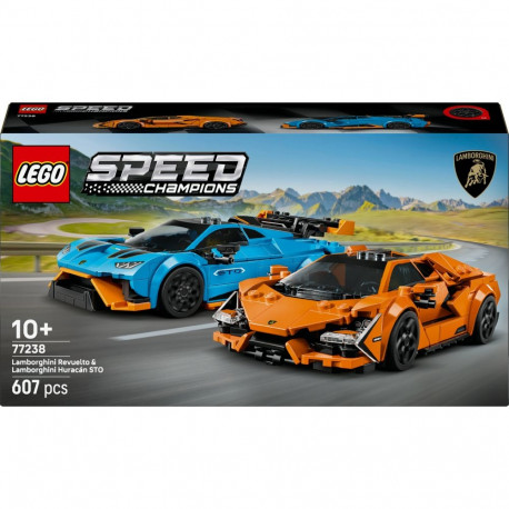 LEGO Speed Champions Lamborghini Revuelto ja Huracán STO 77238