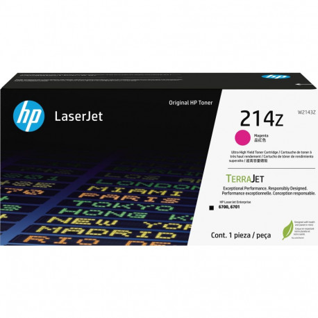 "HP Toner 214Z W2143Z Magenta bis zu 26.000 Seiten"