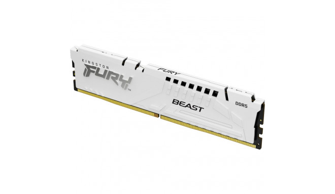 "KINGSTON 32GB 6400MT/s DDR5 CL32 DIMM FURY Beast White EXPO"