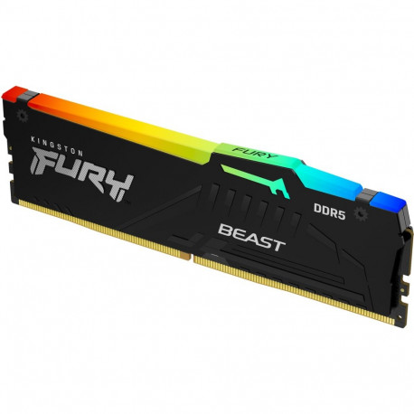 KINGSTON mälumoodul 8GB DDR5 5600MT/s CL36 DIMM FURY Beast RGB EXPO