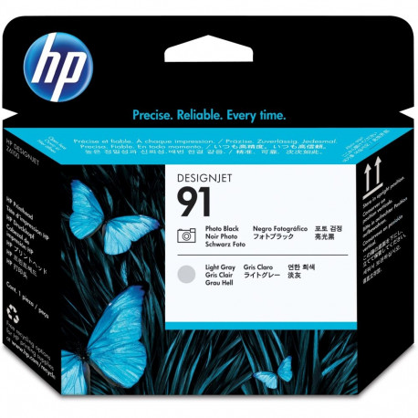 "HP Druckkopf C9464A 91 Photo Schwarz und Hellgrau"