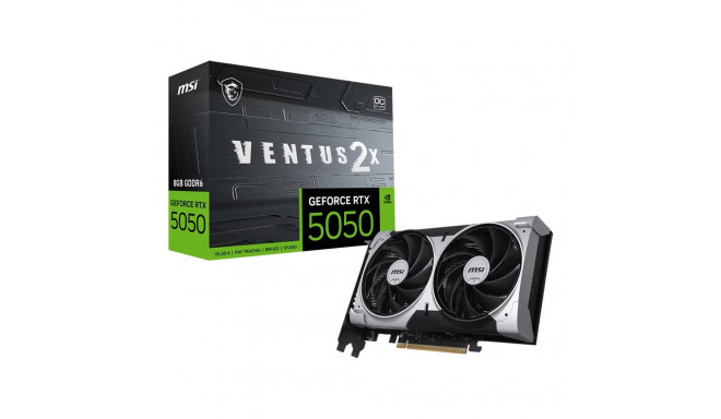 "RTX 5050 8G MSI VENTUS 2X OC 8GB GDDR6"