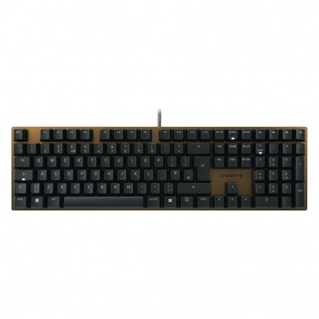 "CHERRY KC 200 MX Corded GB-Layout sw/br MX2A Silent Red"