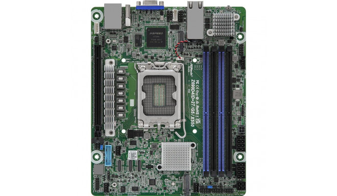 "ASRock Mainboard Z690D4ID-2T/G5/X550 mini-ITX Sockel 1700 DDR5-only Single"
