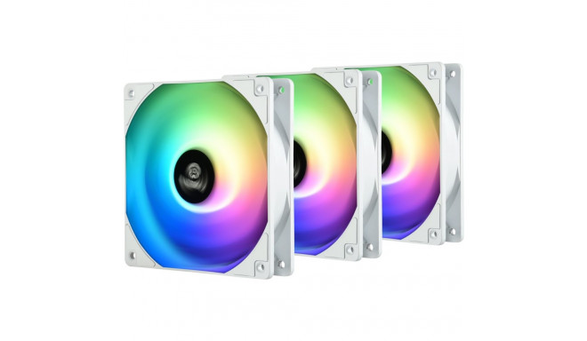"120mm Enermax Fan HF120 ARGB Case Fan White 3-Pack"