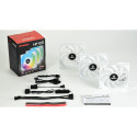 "120mm Enermax Fan HF120 ARGB Case Fan White 3-Pack"