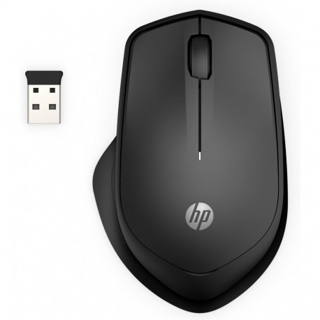 "HP 280 Silent Maus kabellos schwarz"