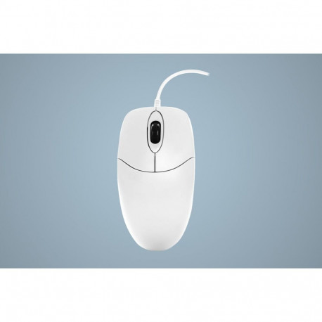 "CHERRY Mouse AK-PMJ1 white USB DE.kabelgebunden.2-Tasten"