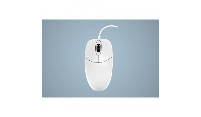 "CHERRY Mouse AK-PMJ1 white USB DE.kabelgebunden.2-Tasten"