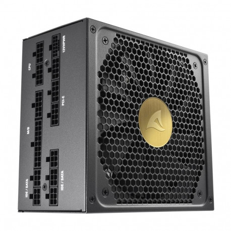"1000W Sharkoon REBEL P30 Gold 1000W ATX3.0 (schwarz, 4x PCIe, Kabel-Management, 1000 Watt)"