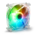 "120mm Sharkoon SHARK Disc PWM RGB Fan (transparent, 120 mm)"