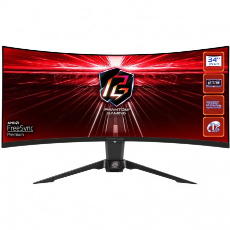 "ASRock 86,3cm PG34WQ15R2B 21:9 HDMI/DP curved 165Hz WQHD"