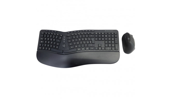 "CONCEPTRONIC Wireless Keyboard+Mouse,ergo,Layout italien. sw"