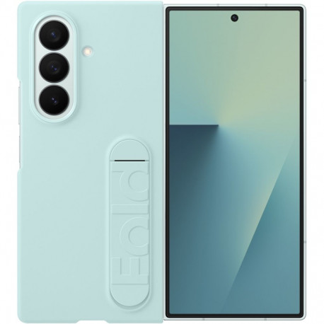 "Samsung Silicone Case fr Galaxy Fold7 Light Cyan"