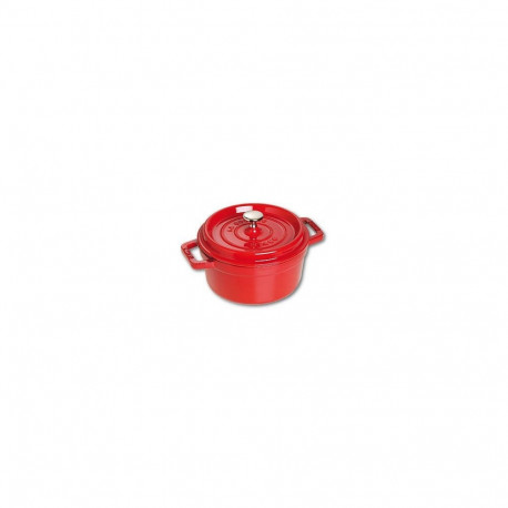 "Staub La Cocotte 20cm rund. rot. Gusseisen"