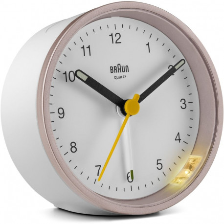 "Braun BC 12 PW Quarzwecker pink-wei"