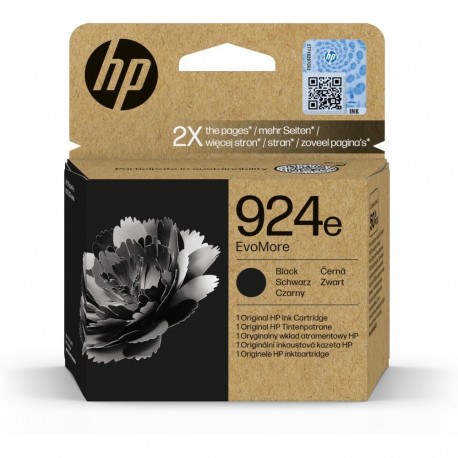 "HP 924e EvoMore Black Original Ink Cartridge"