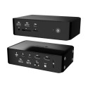 "I-TEC Thunderbolt 5 Quattro Display DS 2xTB5 2xHDMI 1x2.5GLAN 1xAudio/Mic 1xUSB-C Gen2"