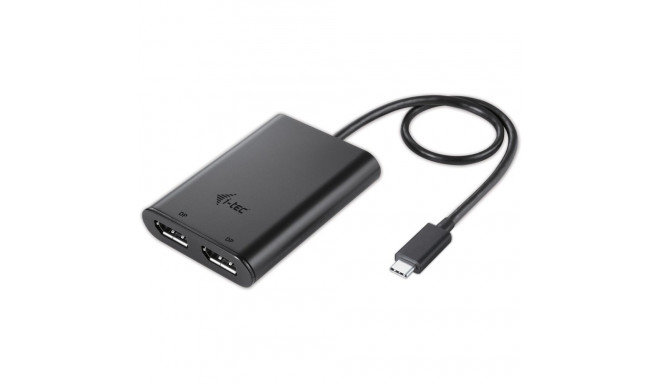 I-TEC USB-C 4K kahe DP adapter